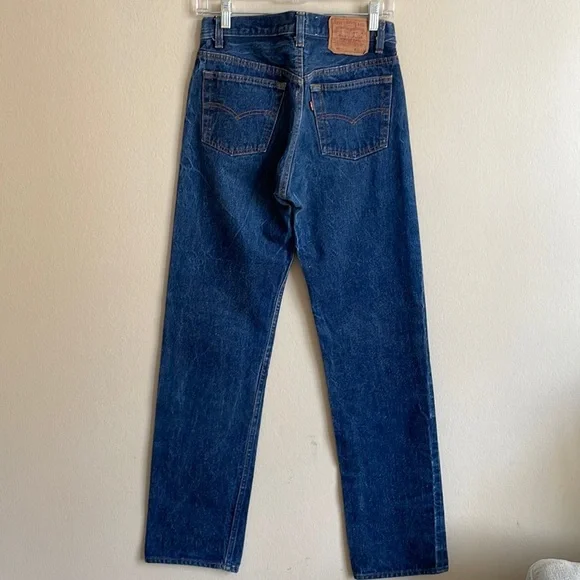 Vintage Levis 501s jeans.